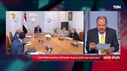 الرئيس يوجه بالتعاون مع ميرسك.. والديهي ترسيم الحدود البحرية هي نقطة البداية الصحيحة