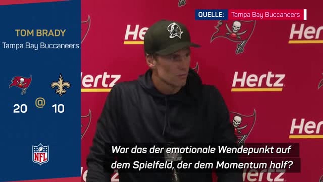 Brady zu evans-rangelei: ist ein emotionales spiel