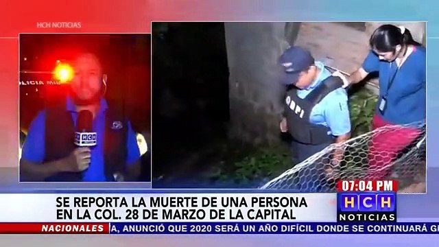 Se reporta la muerte de una persona en la colonia 28 de marzo de la capital