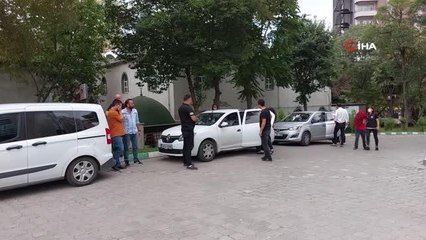 Kadın hırsız, gazetecilere terlik attı