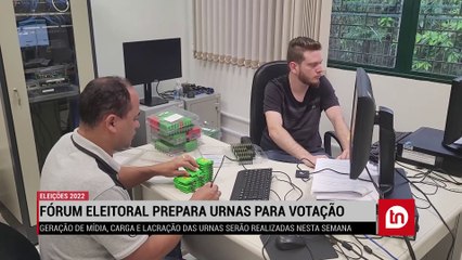 Fórum Eleitoral inicia preparação de urnas para votação