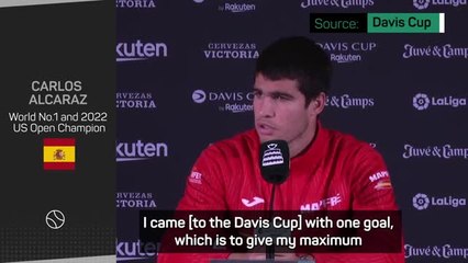 'Normal week' for Alcaraz despite being world number one