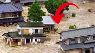 Giant typhoon nanmadol sweeps through the japanese island of kyushu.