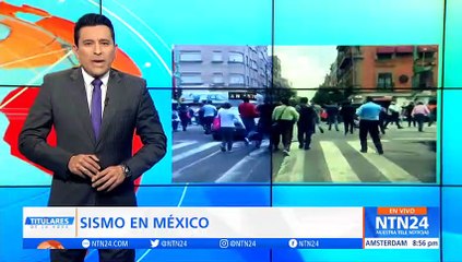 Sismo de 7,5 sacudió el centro de México