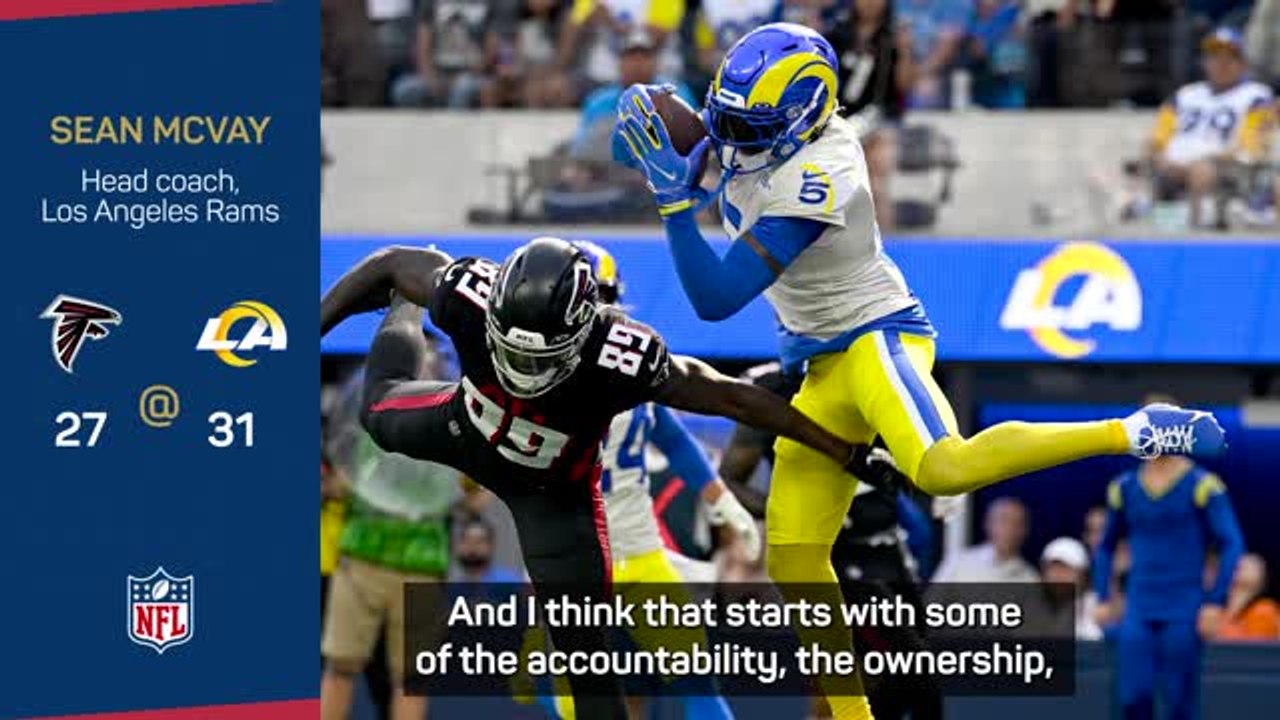 McVay celebrates Ramsey leadership in Rams win over Falcons