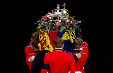 Los momentos más emotivos del funeral de Isabel II en imágenes