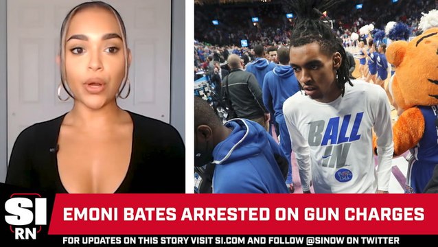 College Hoops Star Emoni Bates Arrested On Gun Charge