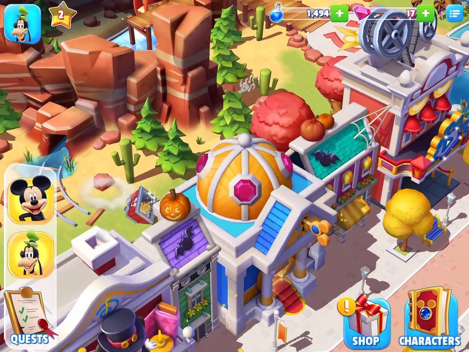 Disneyland GAME - MICKEY IN DISNEYLAND - DISNEYJUNIOR GAME