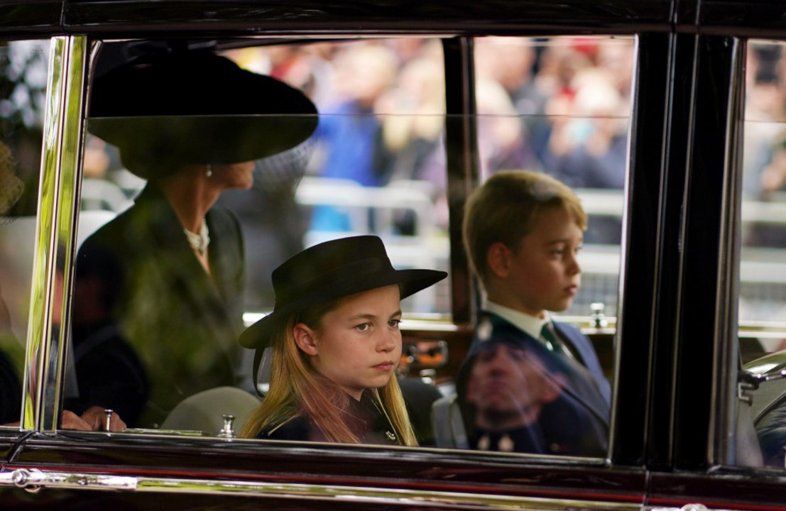 Prince George and Princess Charlotte 'were incredibly well behaved' during the funeral of Queen Elizabeth