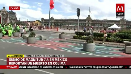 Una persona perdió la vida en Colima tras sismo de hoy 19 de septiembre 2022: AMLO