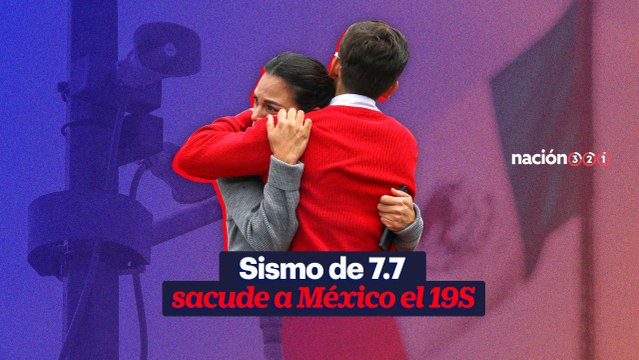 Sismo de 7.7 sacude a México el 19S
