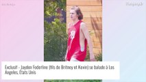 Britney Spears : Son fils Jayden (16 ans), cheveux longs et looké, a bien changé !