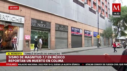 Download Video: Llama la atención enorme grieta en edificio del Centro histórico de CdMx