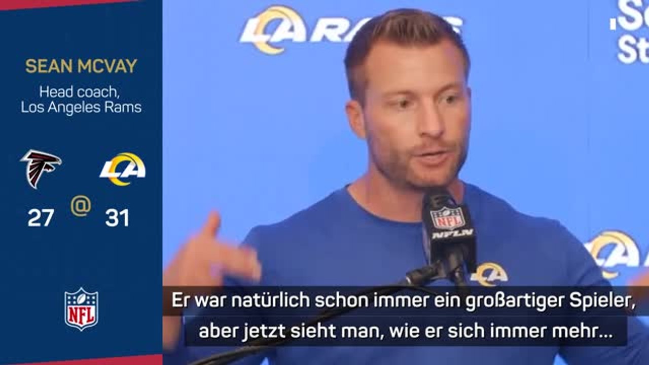 McVay feiert Ramseys Führungstil beim Sieg der Rams