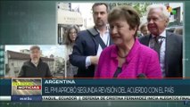 El FMI aprobó la segunda revisión del acuerdo con Argentina