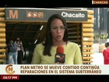Plan Metro Se Mueve Contigo continúa rehabilitación en los diferentes lugares sistema