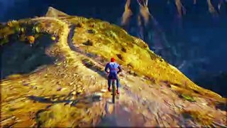 GTA 5 Spiderman - Downhill Bike Fails-Ragdolls #3 (Euphoria Physics - Funny Moments)