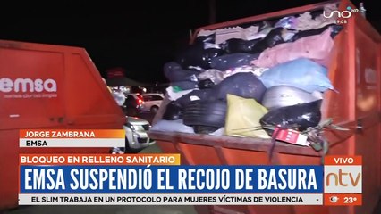 Persiste bloqueo al ingreso del relleno sanitario