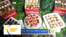 This is Eat: Hot na hot na Pinoy donut sa halagang 5 pesos with Eat Girl Love! | Unang Hirit