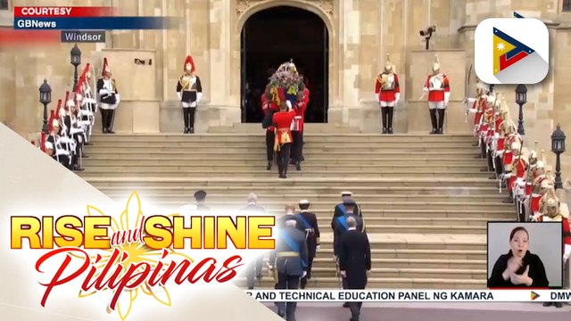 Queen Elizabeth II, nailibing na