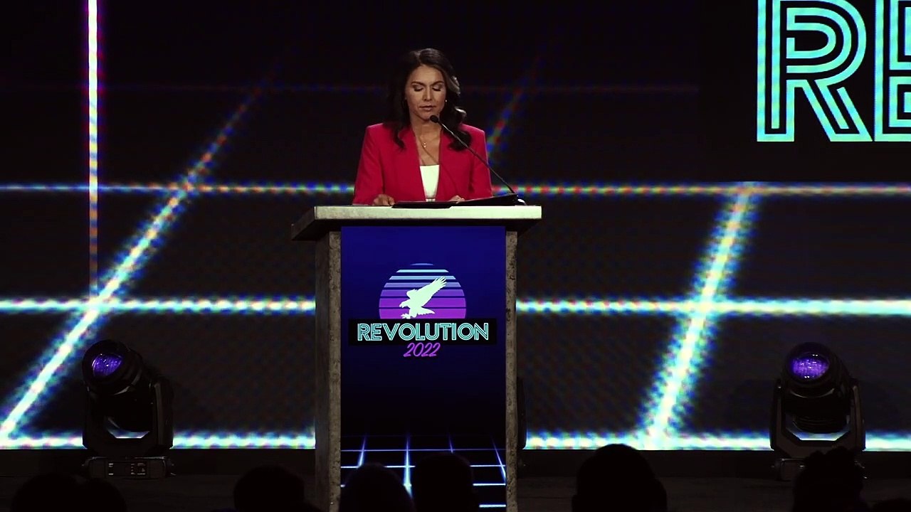 Tulsi Gabbard speaks about the weaponization of intelligence[Full Speech]