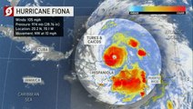 Hurricane Fiona continues to impact the Caribbean after knocking out power to all of Puerto Rico