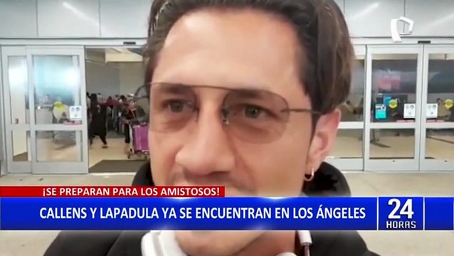 Selección Peruana: Lapadula y Callens llegaron a Los Ángeles para unirse a la bicolor