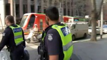 Roads blocked, trams diverted after man arrested in Melbourne CBD