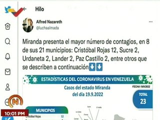 COVID-19 | Venezuela registró 37 casos por transmisión comunitaria  y 537.041 personas recuperadas