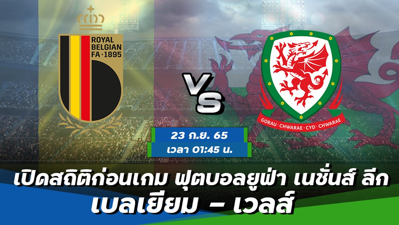 เบลเยียม - เวลส์ พรีวิวก่อนเกมฟุตบอลยูฟ่า เนชั่นส์ ลีก 2022-23
