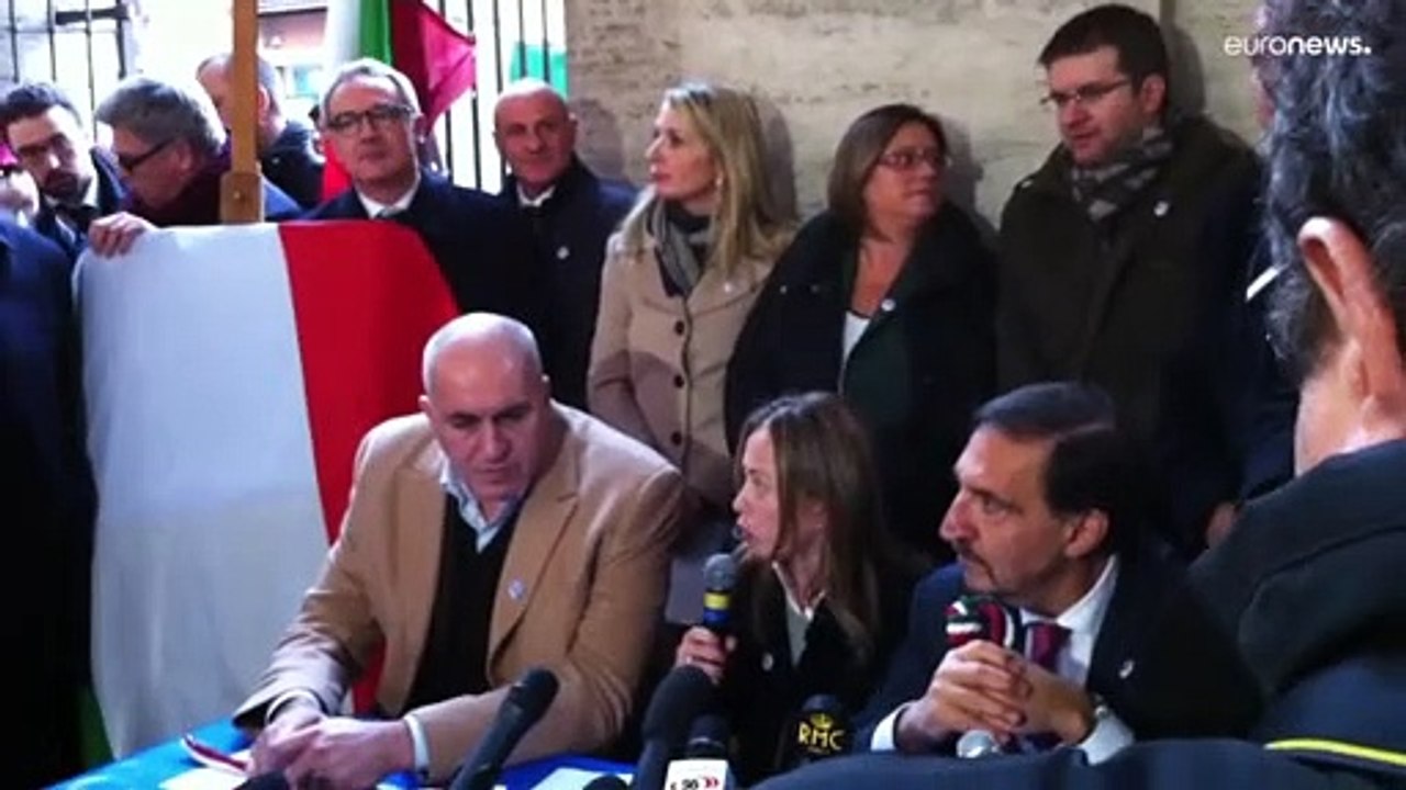 Postfaschistischer Popstar? Giorgia Meloni wettert gegen Brüssel und will anderes Italien