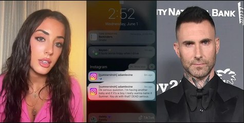 Adam Levine’s Alleged Mistress Speaks Out On TikTok