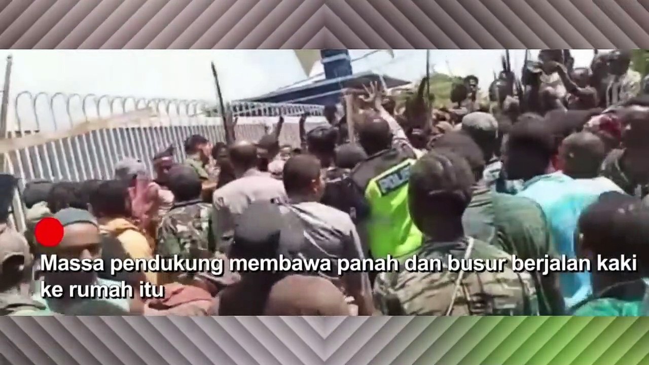 JELANG DEMO DIPAPUA || LUKAS BERI PERNYATAAN || JUBIR LUKAS