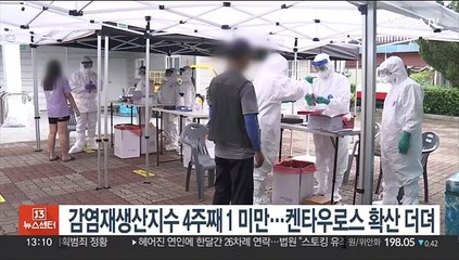 감염재생산지수 4주째 1 미만…켄타우로스 확산 더뎌