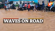 Heavy Rainfall Effect - Roads In Baliguda, Odisha Flooded