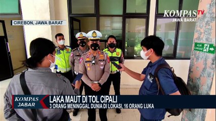 Kecelakaan Maut di KM 135 Tol Cipali, 3 Tewas di Lokasi