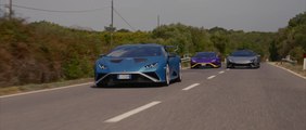 Lamborghini Huracán Tecnica and Huracán STO explore Sardinia