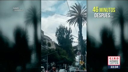 Cinco años después y casi a la misma hora, se registró fuerte sismo en México