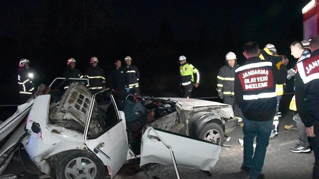Tekirdağ'da feci kaza