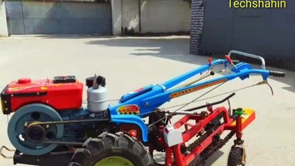 Walking Tractor Diesel Engine Multipurpose15Hp  Techshahin24