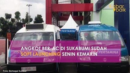 SOFT LAUNCHING ANGKOT BER-AC DI SUKABUMI