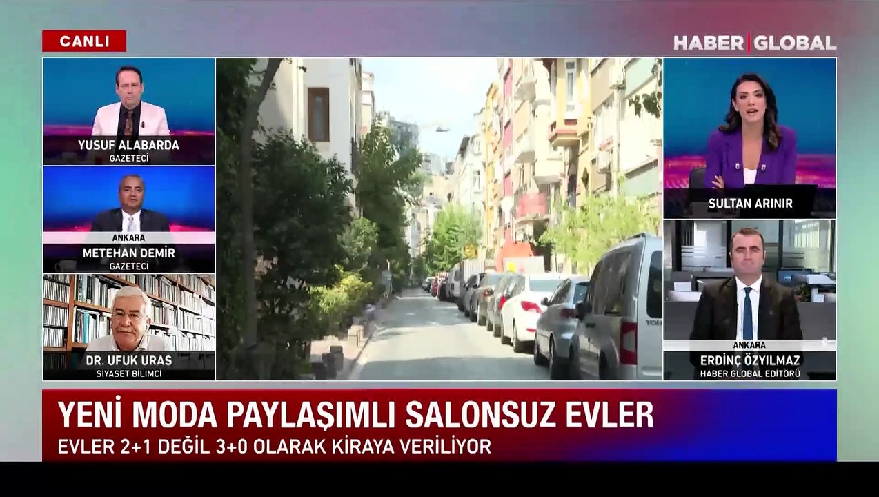 Yeni moda paylaşımlı salonsuz evler