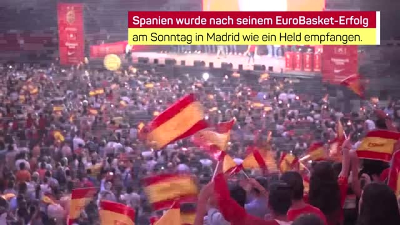 Europameister spanier mit königlichem empfang