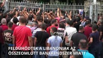 Az emberek nem férnek hozzá a pénzükhöz Libanonban, óriási a feszültség