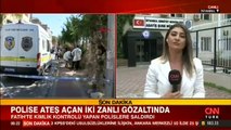 Son dakika... İstanbul'da polise ateş açan iki zanlı gözaltında