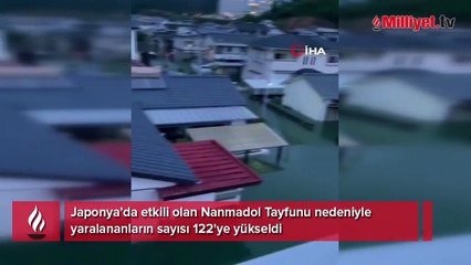Japonya’daki tayfunda bilanço ağırlaşıyor!