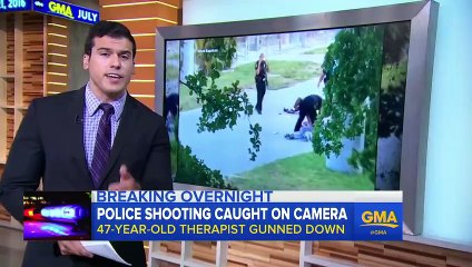 Police Shoot Unarmed Black Man With Hands Up [CAUGHT ON TAPE] |  ABC News