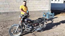 Iğdır yerel haberleri | Iğdır'da çalınan motosiklet 3 yıl sonra bulunarak sahibine teslim edildi