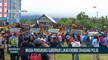 Polisi Bubarkan Ribuan Massa Pendukung Gubernur Papua Lukas Enembe