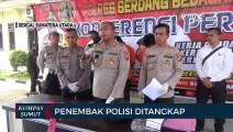 Polisi Tangkap Penembak Polisi di Serdang Bedagai